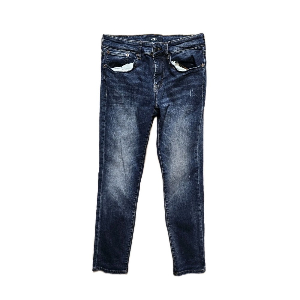 Aero Aeropostale Men's  Skinny Jeans  29x30 Blue